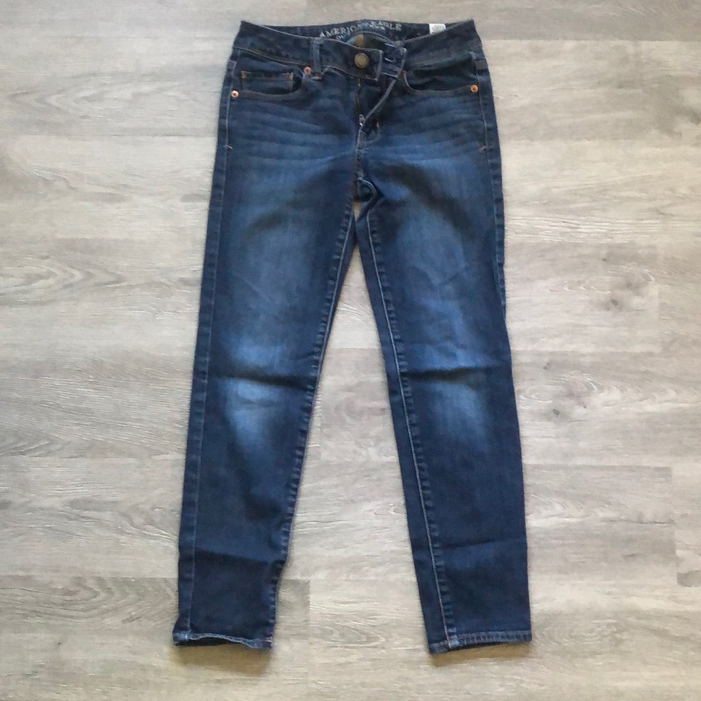 American eagle super skinny capris